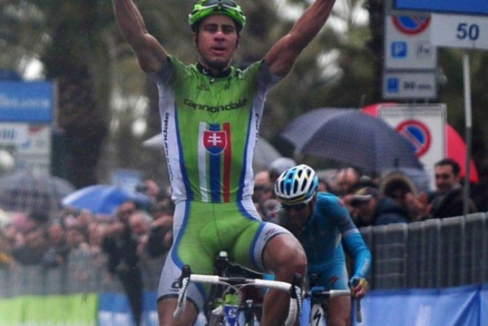Ilustračný obrázok k článku Sagan víťazom 6. etapy na Tirreno - Adriatico