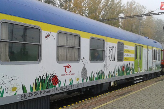 Ilustračný obrázok k článku Novinka, ktorú môžete už čochvíľa zočiť v Žiline: Jedinečný vagón, ktorý pripomína les!
