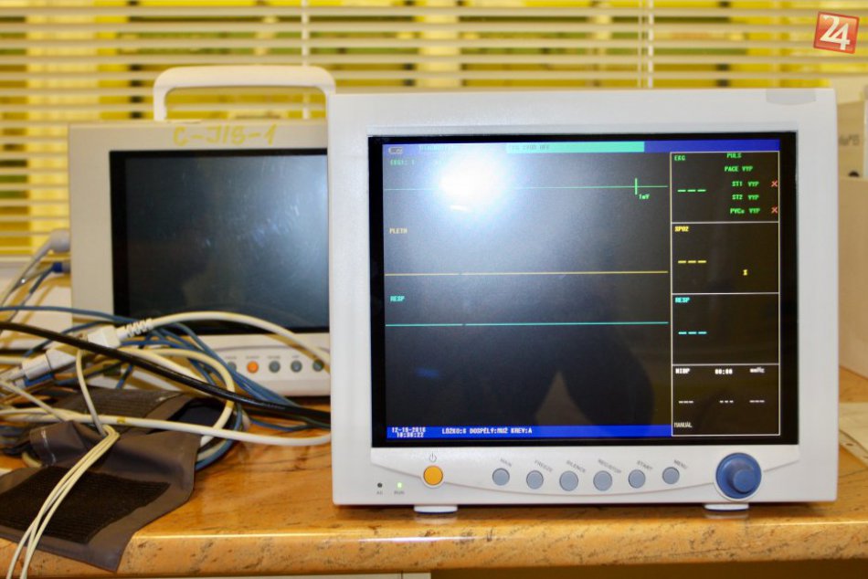 FOTO: Nové monitory pre žilinskú nemocnicu