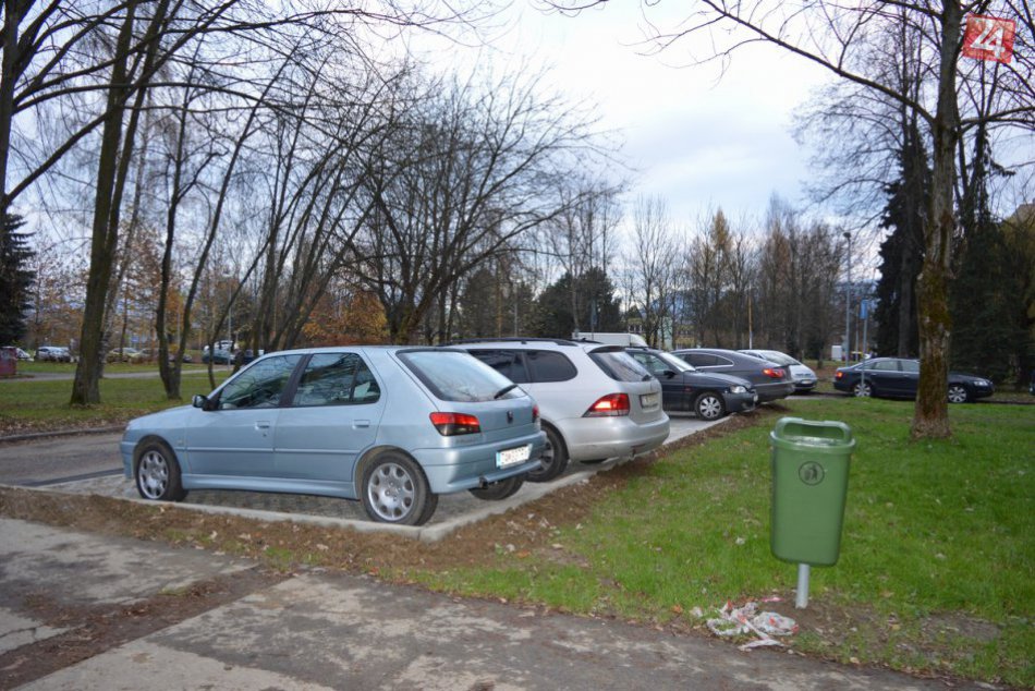 Nové parkovacie miesta na uliciach Berlínska a Varšavská
