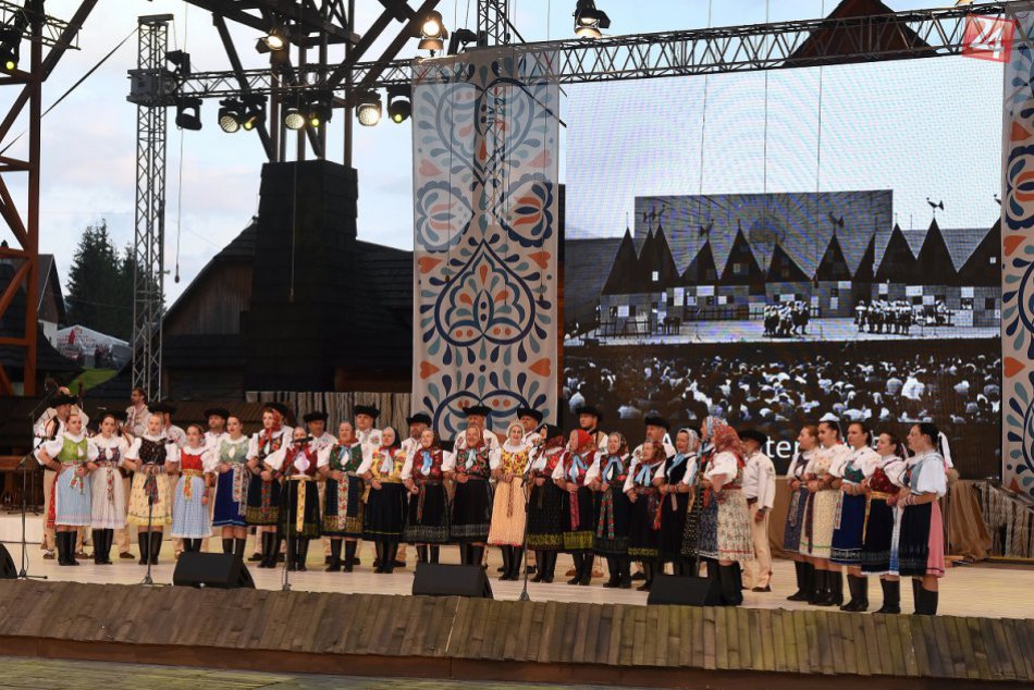 FOTO: 64. ročník folklórneho festivalu Východná